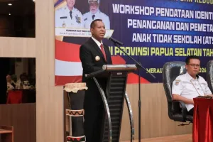 38.732 Anak di Papua Selatan Tidak Sekolah, Gubernur Apolo Soroti Krisis Pendidikan