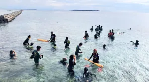 Pemkab Kepulauan Seribu Gelar Pelatihan Selam di Pulau Pramuka