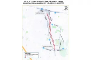 Pemprov DKI Berlakukan HBKB di Jalan Rasuna Said Akhir Pekan Ini
