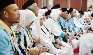 Sempat Tertahan di Embarkasi Medan, Dua Calon Haji Akhirnya Diberangkatkan ke Kloter 17