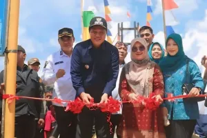 Jembatan Gantung Desa Siku Muara Enim Buka Akses Destinasi Wisata