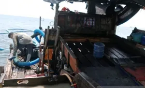 Polres Bangka Barat Ajak Warga Aktif Cegah Tambang Liar Timah di Perairan Mentok