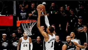 San Antonio Spurs Bungkam Minnesota Timberwolves 115-108