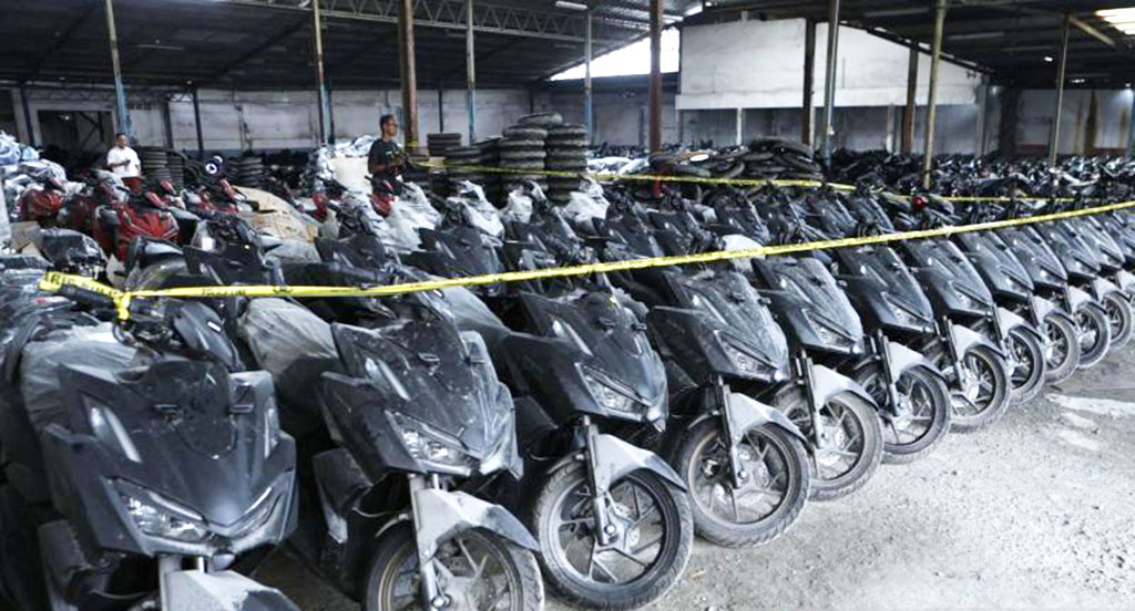 Penadah Motor Keruk Keuntungan Rp177 Miliar