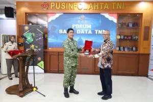 Pusinfolahta TNI Laksanakan Forum Satu Data TNI 