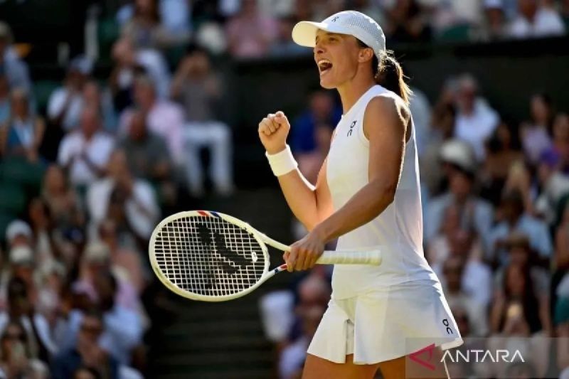Swiatek Jumpa Pegula di Perempat Final Italian Open usai Tekuk Naomi Osaka  