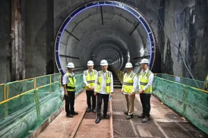 Menhub Dudy Purwagandhi Tekankan Kualitas Konstruksi Pembangunan MRT Fase 2A
