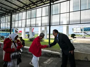 Berjalan Lancar, OTP Penerbangan Haji dari Bandara Adi Soemarmo Hingga 96,8%