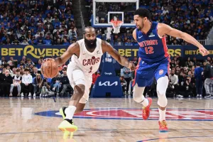 Cavaliers Selangkah Lagi ke Final Wilayah Timur NBA Setelah Tundukkan Pistons Lewat Overtime