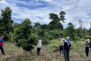 Dishut Kalsel Pantau Pertumbuhan Tanaman Program FOLU Net Sink 2030 di Tanah Laut