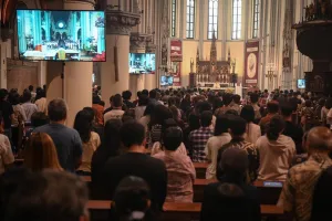 Perayaan Kenaikan Yesus Kristus Berjalan Lancar