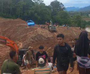 9 Pekerja Tambang Tewas Tertimbun Longsor di Sijunjung, Sumbar