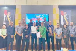 Kanwil Kemenkum NTT Harmonisasi Ranperda Trantibumlinmas Kabupaten Manggarai Timur