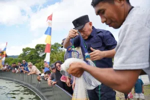 Pemprov Maluku Utara Panen Perdana 1,5 Ton Udang Vaname untuk Dongkrak PAD