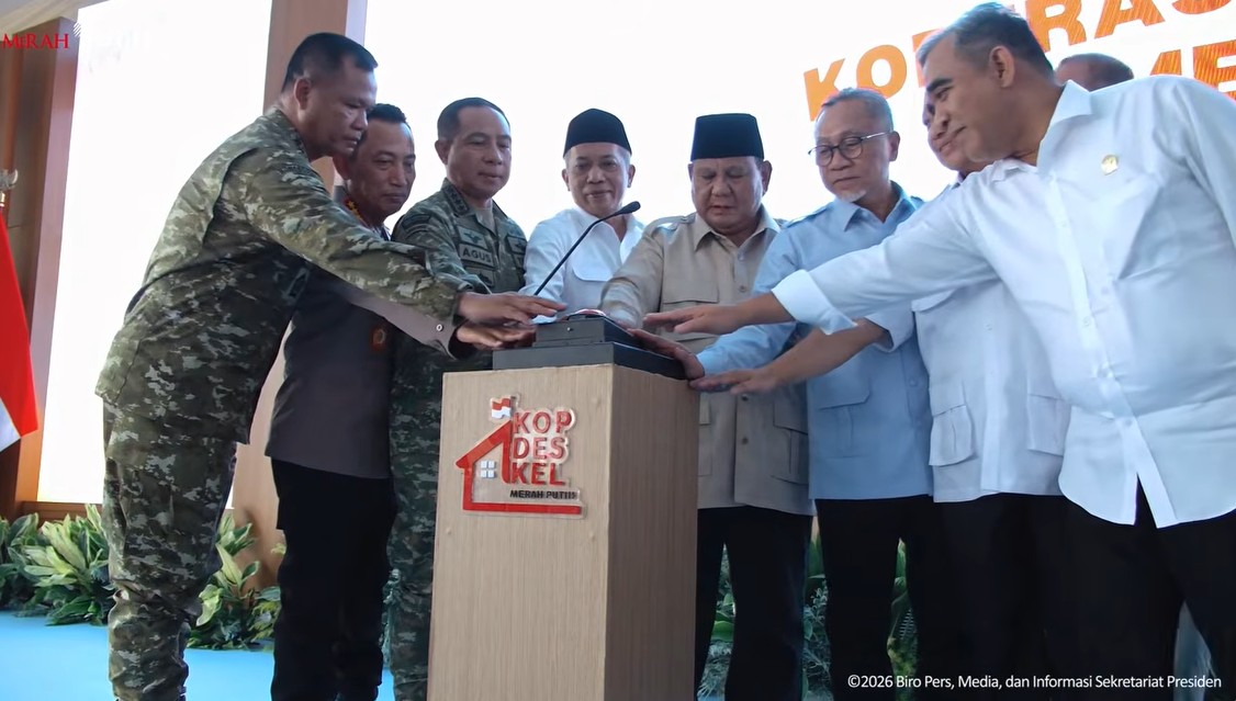 1.061 Koperasi Merah Putih Resmi Beroperasi, Presiden Yakin KDKMP Dorong Perekonomian Indonesia