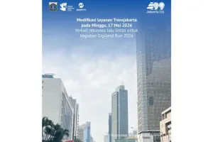 13 Rute Transjakarta Beroperasi Mulai Pukul 10.00 karena Ada Kegiatan Lari di Kawasan GBK