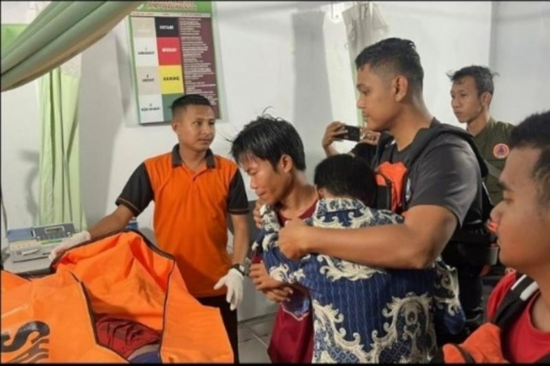 Bocah Tenggelam Saat Mandi di Sungai Kampar Riau Ditemukan Tak Bernyawa