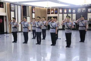 Kapolri Resmi Lantik Kalemdiklat Polri dan Lima Kapolda Baru.