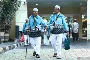 Pelepasan 542 Calon Haji Kloter Terakhir oleh Pemkab Bekasi