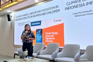 BRIN Berkolaborasi dengan Griffith University dan Undip Luncurkan Buku tentang Perubahan Iklim 