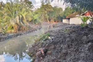 Dinas Lingkungan Hidup dan Persampahan (DLHP) Ambon Angkut 70 Ton Sampah dari Sungai Waiheru.