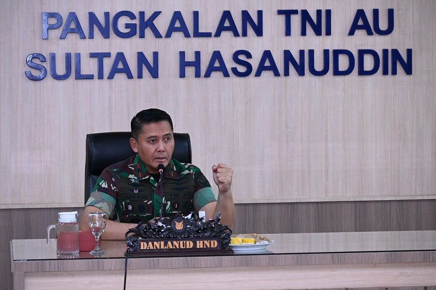Danlanud Sultan Hasanuddin Pimpin Exit Briefing, Sampaikan Apresiasi dan Pesan Profesionalisme.