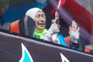 Kloter 27 Tutup Pemberangkatan Jamaah Haji Karawang Tahun Ini.