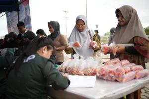 Tekan Inflasi dan Jelang Idul Adha Pemerintah Kabupaten Malinau Gelar Pasar Murah