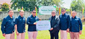 12 Sapi Kurban Diserahkan BUMN pangan untuk Bantu Masyarakat Riau