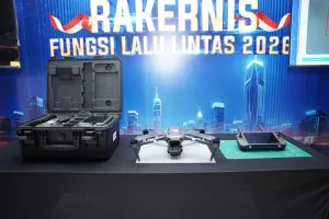 Polisi Luncurkan Teknologi “ETLE Drone Mobile” untuk Awasi Pelanggar Lalin dari Udara