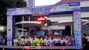 Ratusan Pelari Meriahkan Ajang Lemhannas Fun Run 2026