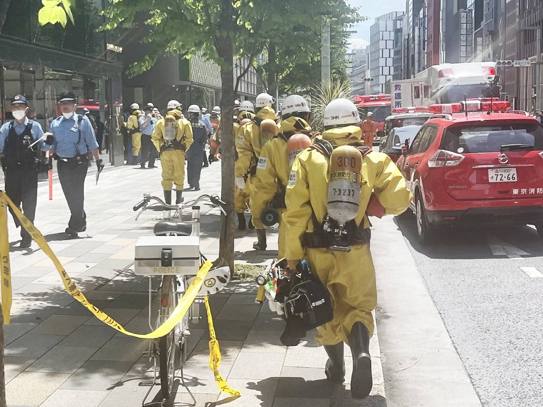 Bau Gas Misterius Gemparkan Pusat Perbelanjaan Mewah di Tokyo, 25 Orang Jatuh Sakit