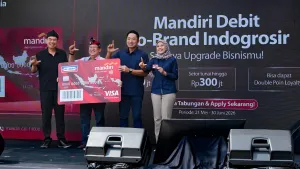 Bank Mandiri Gandeng Indogrosir Luncurkan Kartu Debit Co-Brand, Cek Benefitnya