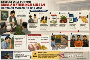 Mengaku Keturunan Sultan, Seorang Pria di Banyumas Tipu Warga hingga Rp50,8 Juta