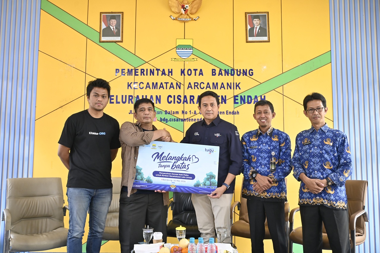 Tugu Insurance Salurkan Donasi Kaki Palsu kepada Korban K...