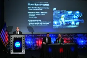 NASA Gandeng Blue Origin untuk Misi Pangkalan di Bulan