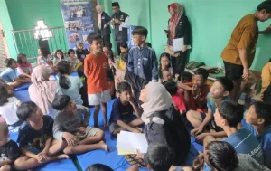Dinsos DKI Beri Trauma Healing untuk 50 Anak Korban Kebakaran Tambora Jakarta Barat