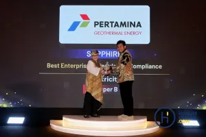 Raih Penghargaan Tertinggi “Sapphire” IRCA 2026,   PGE Kukuhkan Tata Kelola Pengembangan Energi Hijau.