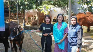 Wujudkan Ketahanan Pangan, Perusahaan Teknologi Ini Salurkan Bantuan Protein Hewani bagi Korban Bencana