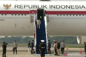 Presiden Prabowo Tiba di Tanah Air Usai Kunjungan ke Prancis