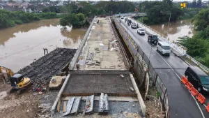 Dorong Aktivitas Ekonomi di Bekasi, Progres Jembatan Kemang Pratama Capai 92 Persen
