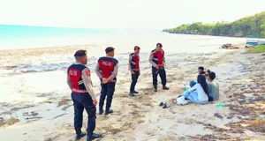 Polres Tanimbar Gelar Patroli Cegah Premanisme di Pantai Weluan