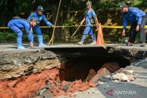 Dishub DKI: Maaf, Ruas Jalan Lenteng Agung Belum Dapat Dibuka