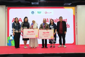 Inovasi Hidrasi dan Daur Ulang Antar Dua Sekolah Indonesia ke Ajang Regional Asia Pasifik Ajang AIA Healthiest Schools 