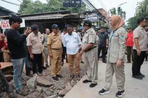 Jalan Lenteng Agung Kembali Dibuka, Pemprov DKI Petakan Saluran Tua Cegah Jalan Amblas