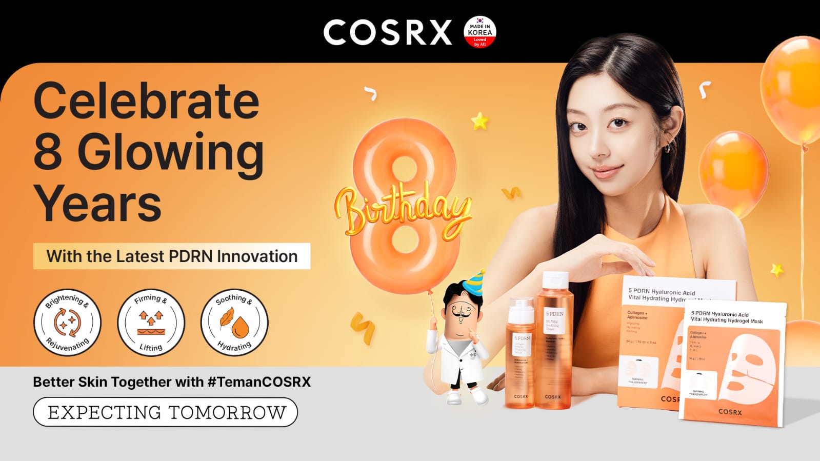 COSRX Luncurkan 5 PDRN Series, Hadirkan Perawatan Kulit A...