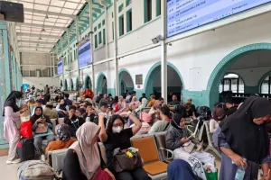 KAI Daop 1 Jakarta Layani Lebih dari 588 Ribu Penumpang KA Jarak Jauh saat Libur Idul Adha