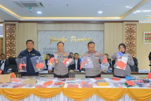Polda Lampung Berhasil Ungkap 75 Kasus Kejahatan Jalanan