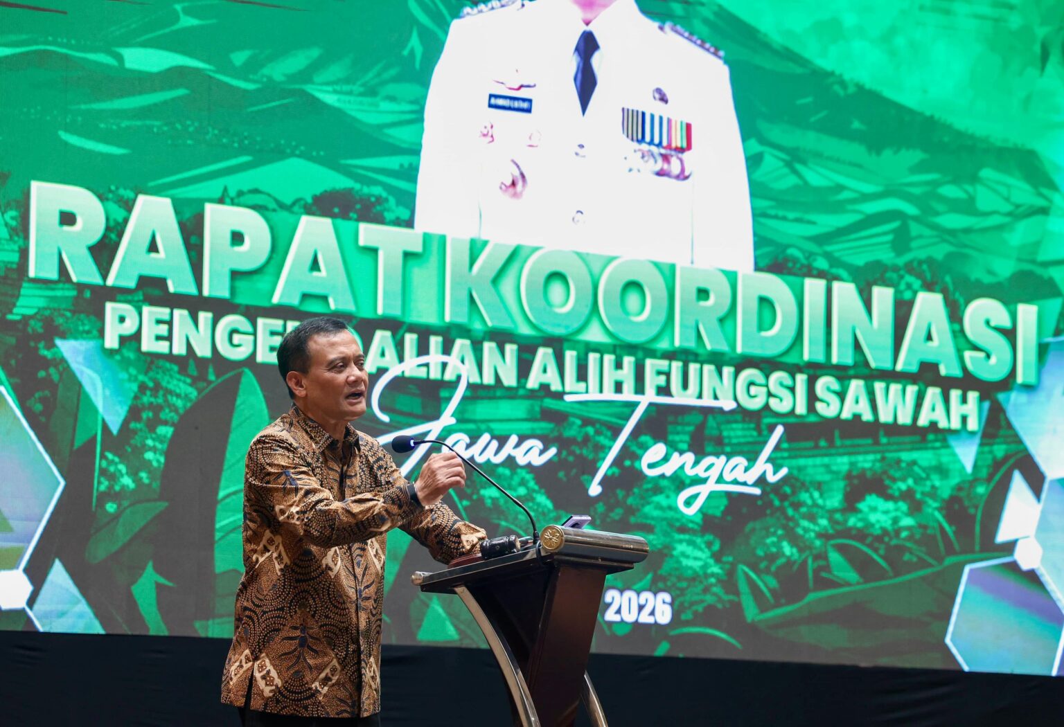 Jateng Kejar Target 970 Ribu Hektare Lahan Sawah Dilindun...