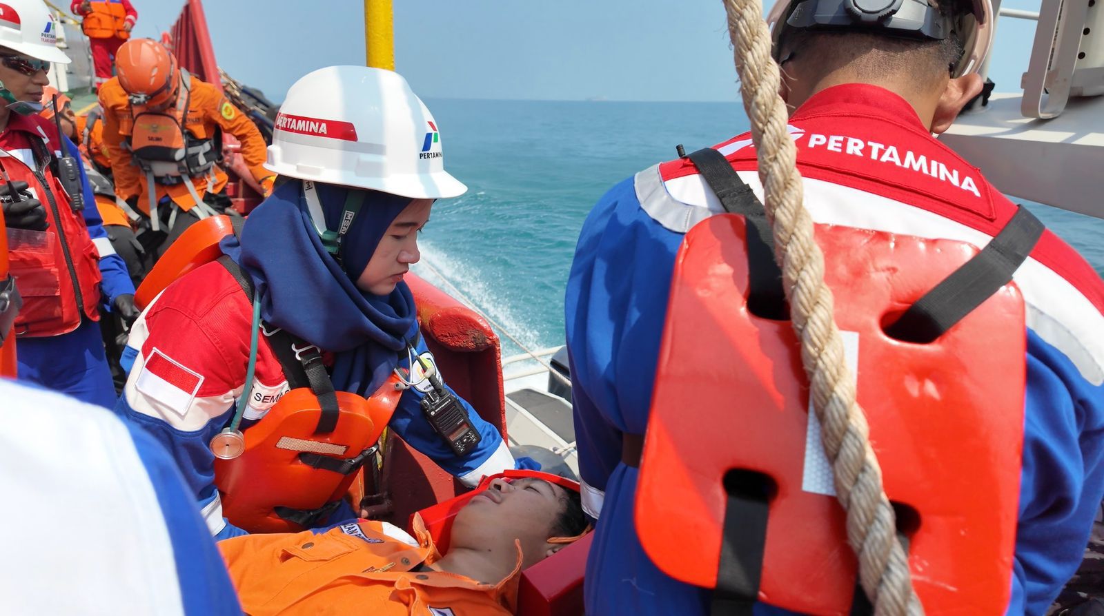 Sirene Meraung di IT Semarang, Simulasi Darurat Pertamina...